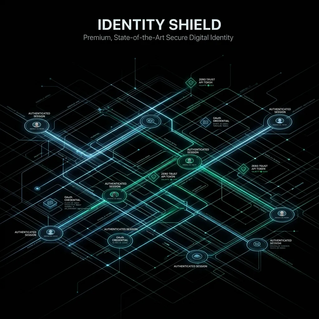 AI behavioral profiling visualization with malicious nodes